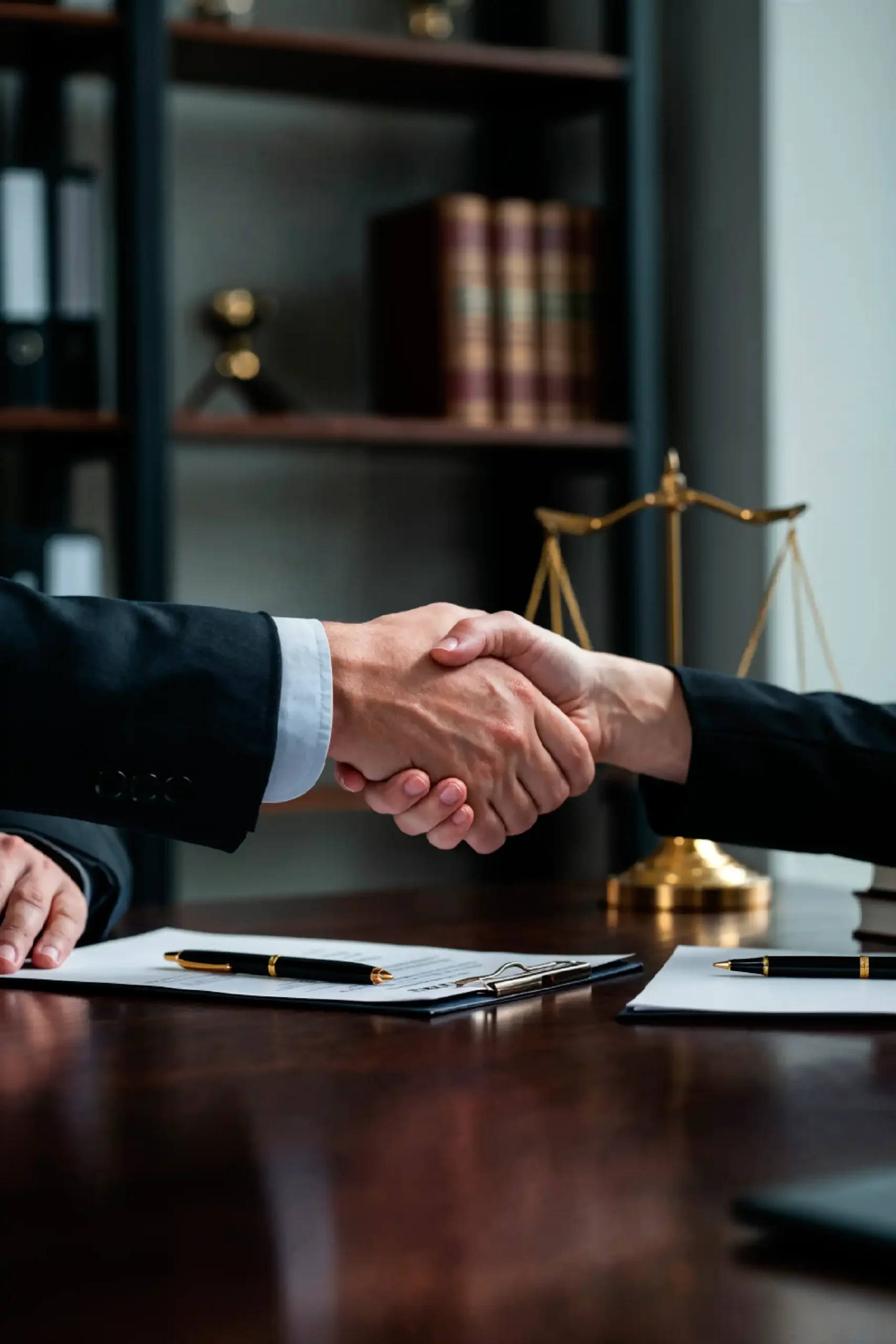 Scales of justice representing Singleton Law Firm's approach