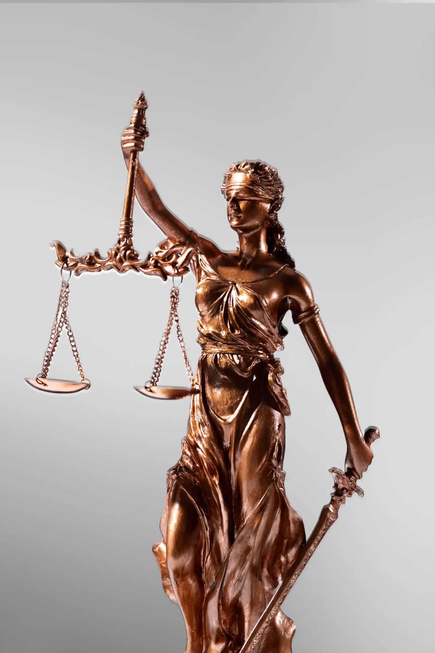 Scales of justice representing trial-ready preparation